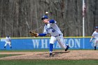 Baseball vs Emerson  Wheaton College Baseball vs Emerson College. - Photo By: KEITH NORDSTROM : Wheaton, Baseball